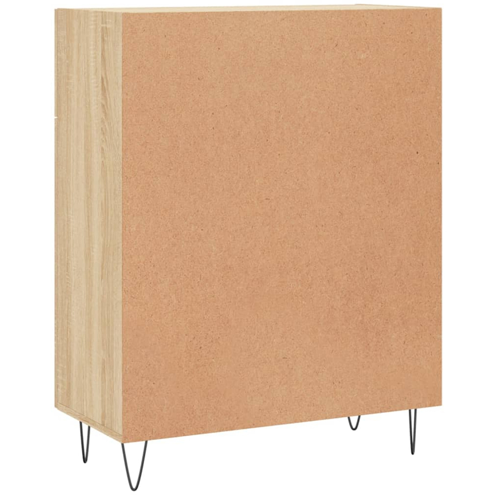 vidaXL 2 Door 2 Drawer Sonoma Oak Sideboard Image 8