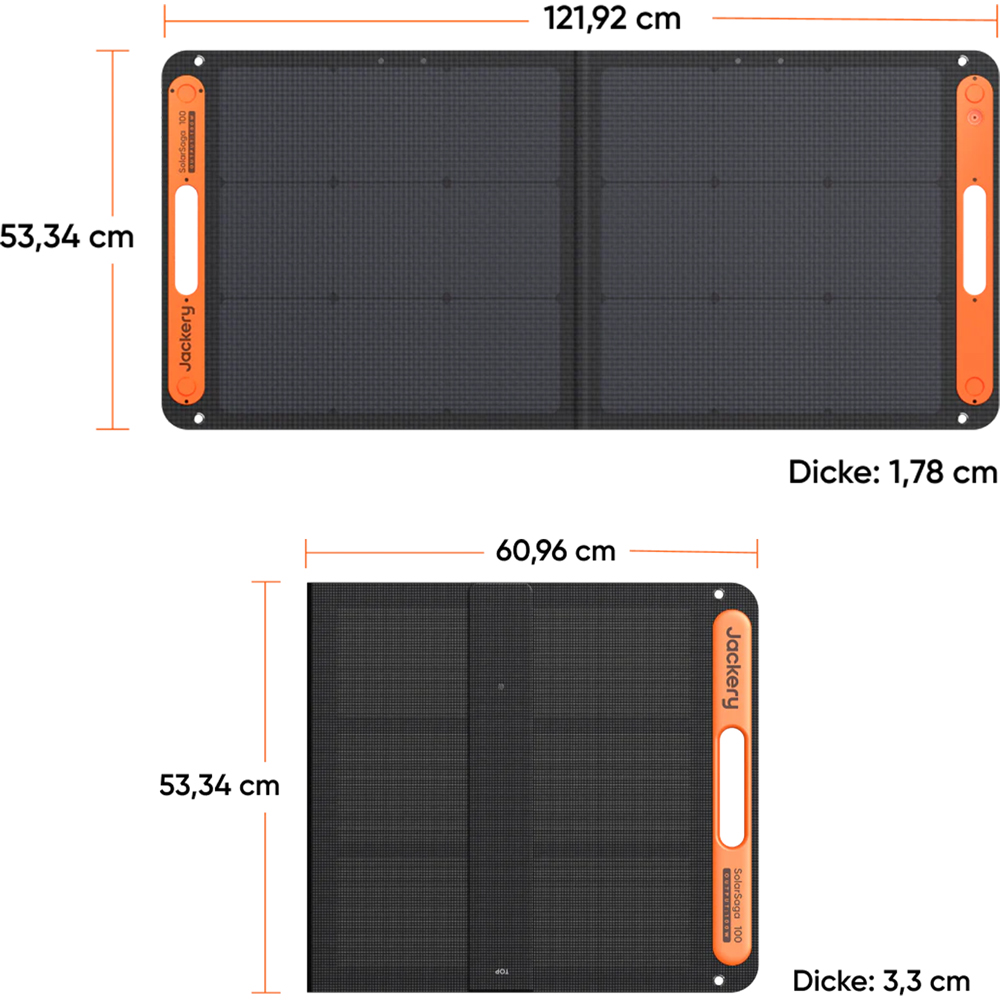 Jackery SolarSaga 100W Solar Panel Image 9