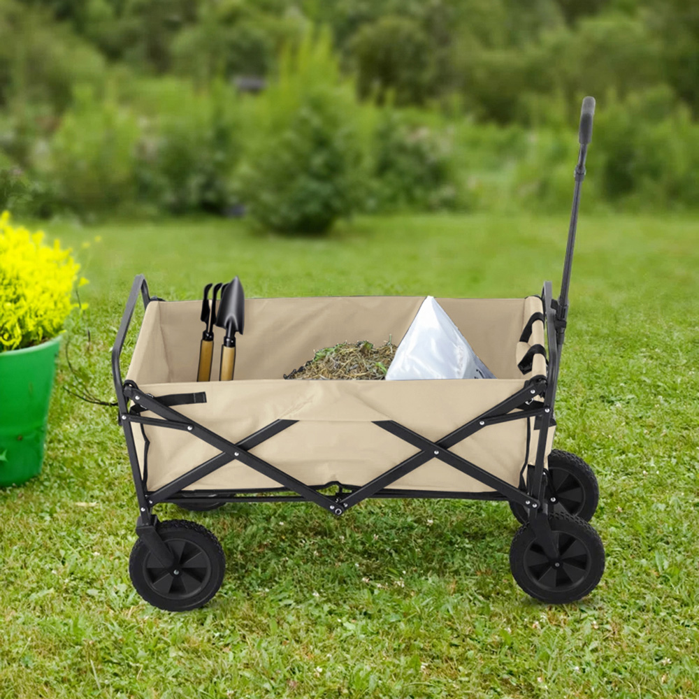 Neo Natural Foldable Garden Festival Cart 150kg Image 5