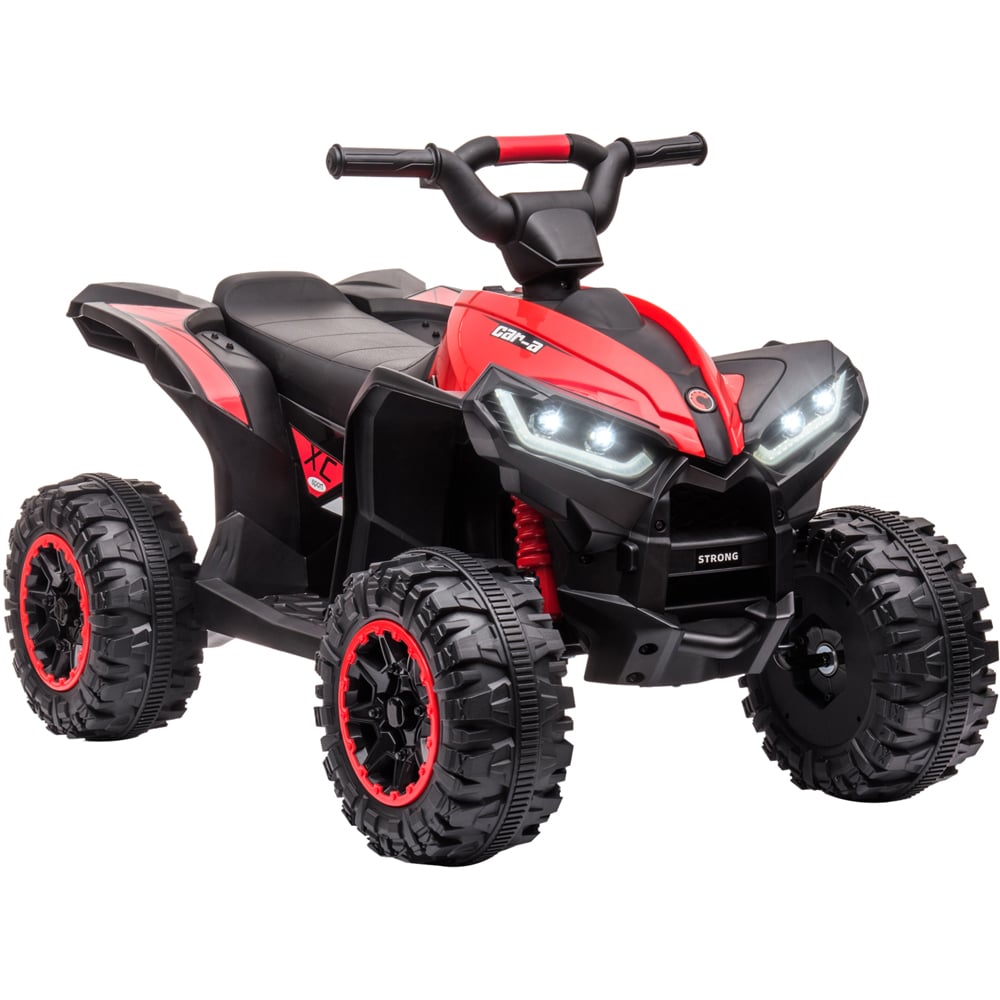 Tommy Toys Kids Red Electric Quad Bike Image 1