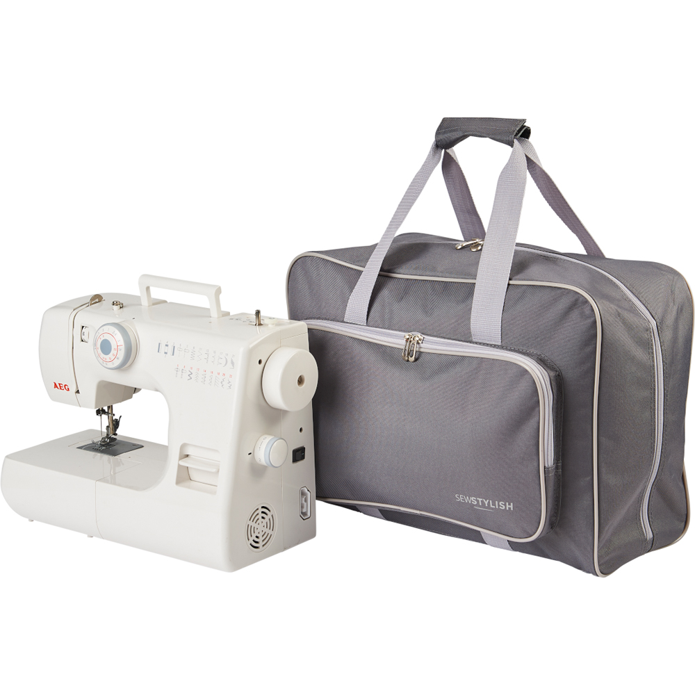 Sewing Online PT660-GREY Grey Sewing Machine Bag 33 x 45.7 x 20.32cm Image 2
