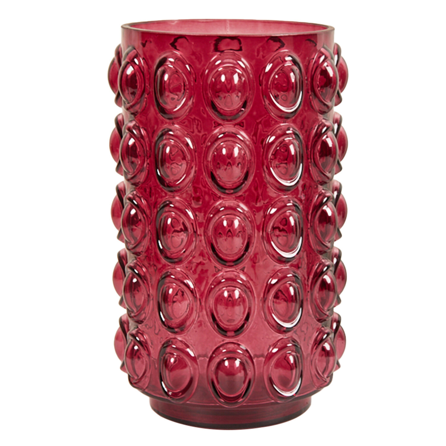 Jewelled Bubble Hurricane Vase Image 4