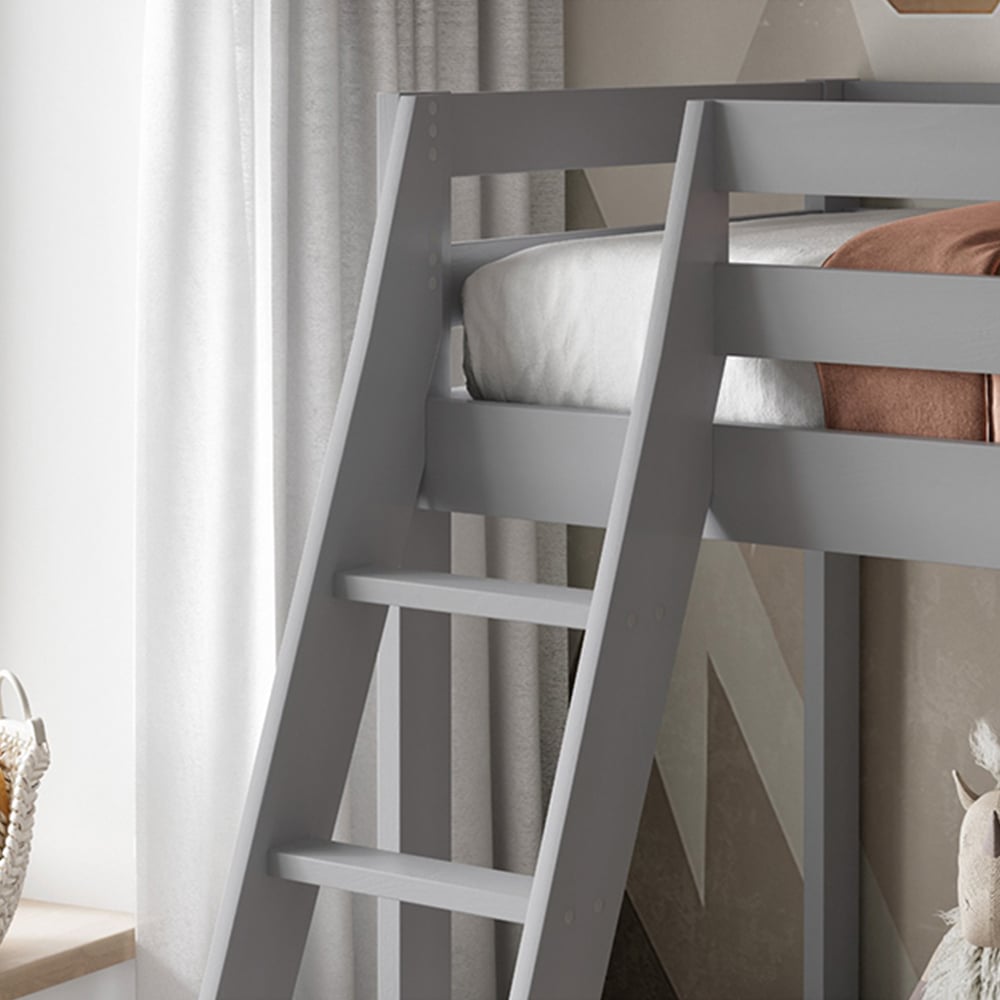 Noomi Nora Grey Pine Triple Bunk Bed Image 3
