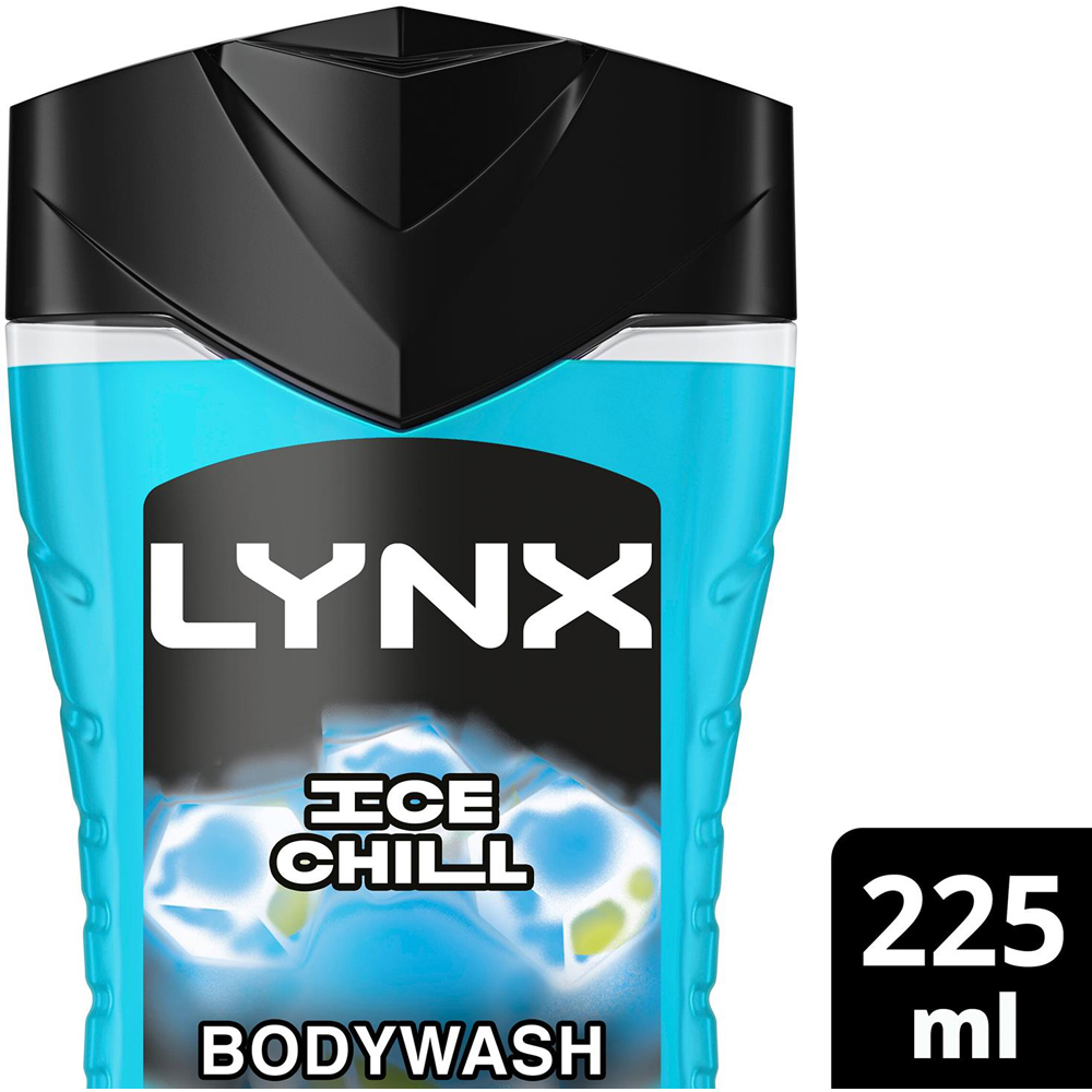 Lynx Ice Chill 12H Refreshing Fragrance Men's Shower Gel 225ml 24 Pack Image 9