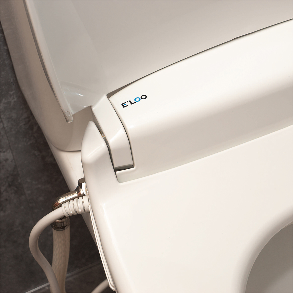 Aidapt E Loo One Touch Round Heated LED Toilet Seat with Bidet Cleaning and Warm Air Dryer Image 5