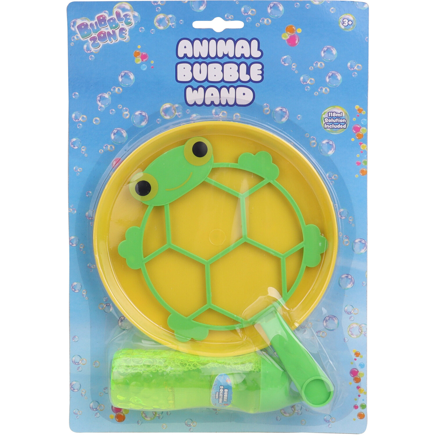 Animal Bubble Wand - Yellow & Green Image 1