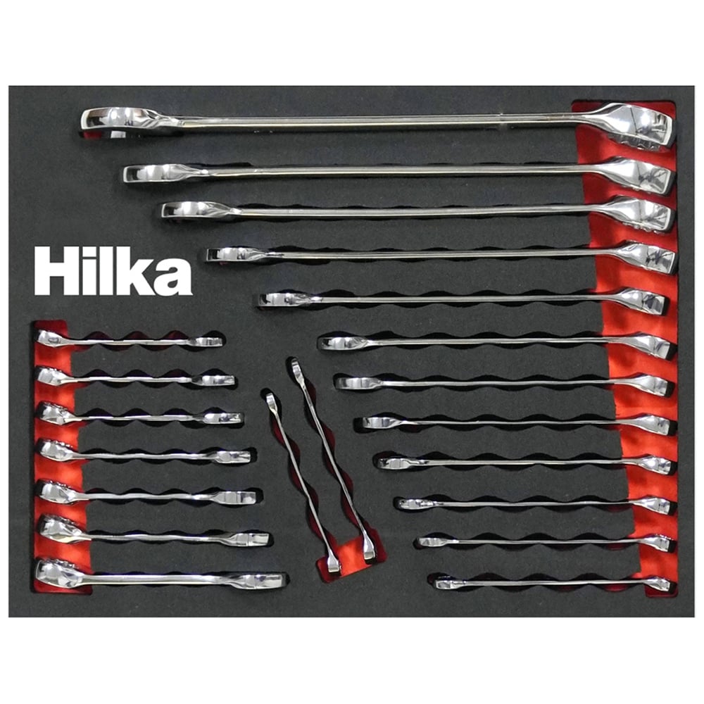 Hilka Tools 21 Piece Combination EVA Spanners Set Image 1