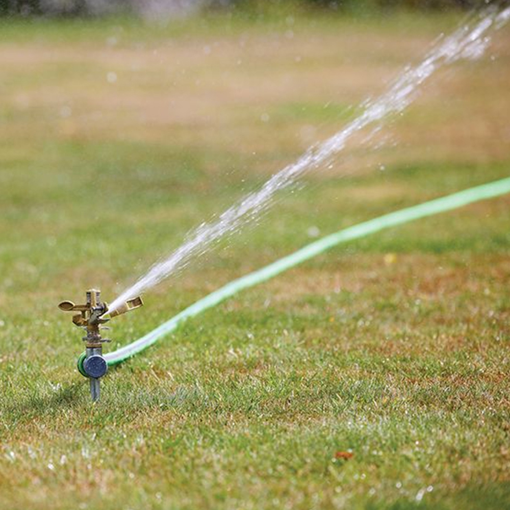 Silverline 1/2 inch Male Spiked Impulse Sprinkler 300mm Image 2