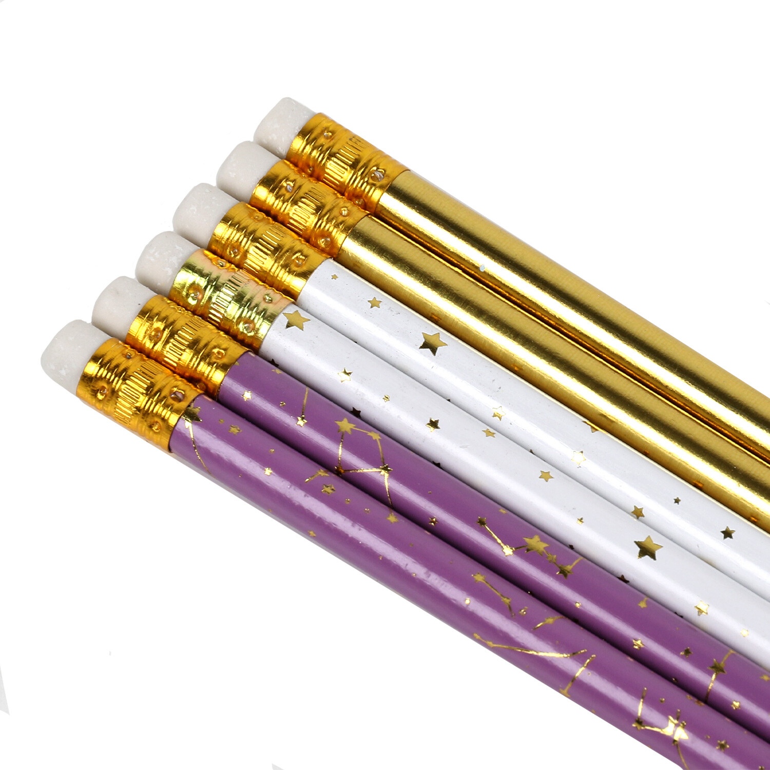 Pack of 6 Stargazer Pencils Image 4