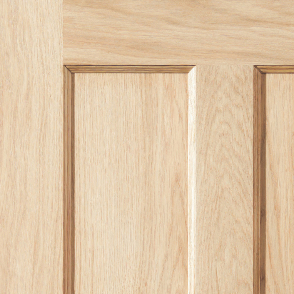 JB Kind Derwent Oak Veneered FD30 Unfinished Internal Door 1981 x 686mm Image 3