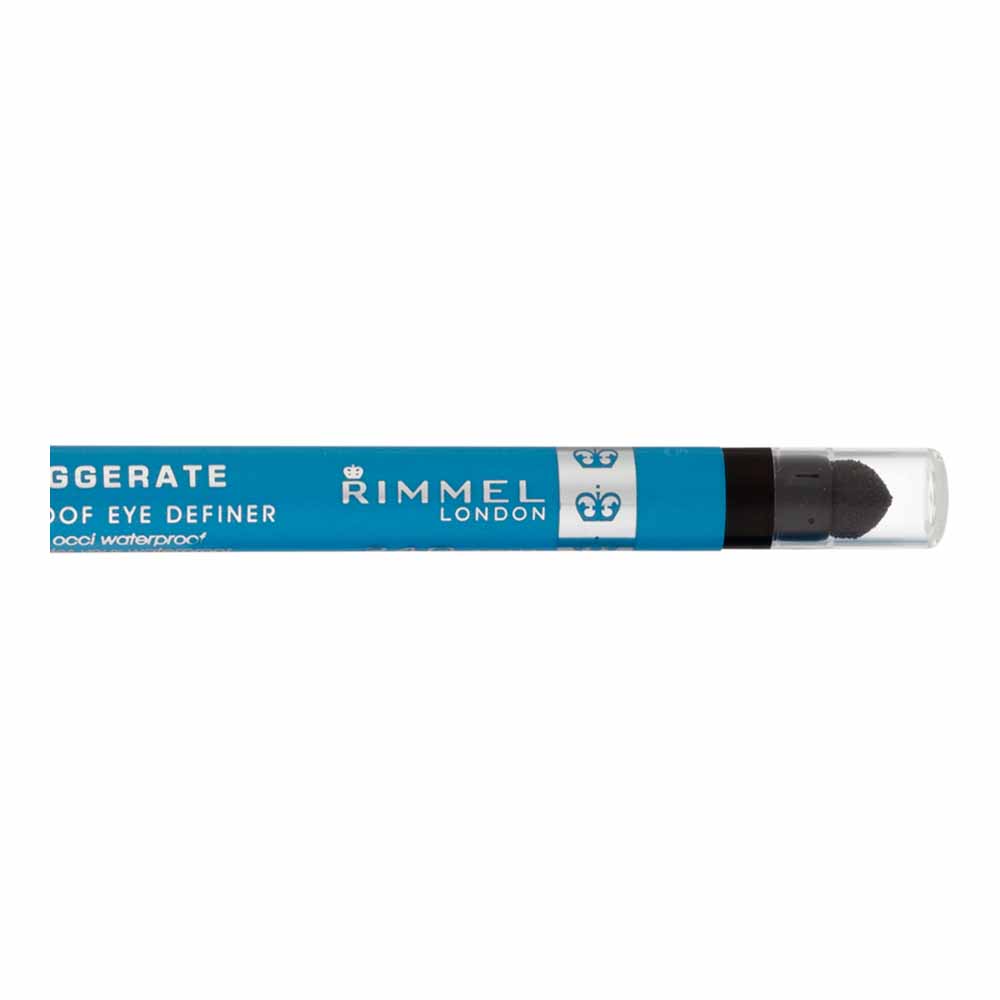 Rimmel Exaggerate Eye Definer Aqua Sparkle  Waterproof Image 3