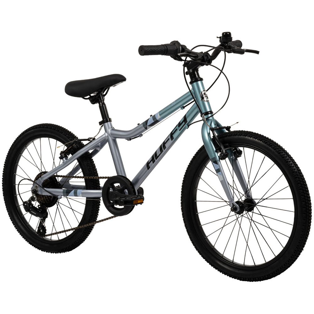 Huffy Literide Junior Boys 7 Speed 20 inch Alloy Titanium Sky Blue and Grey Bike Image 6