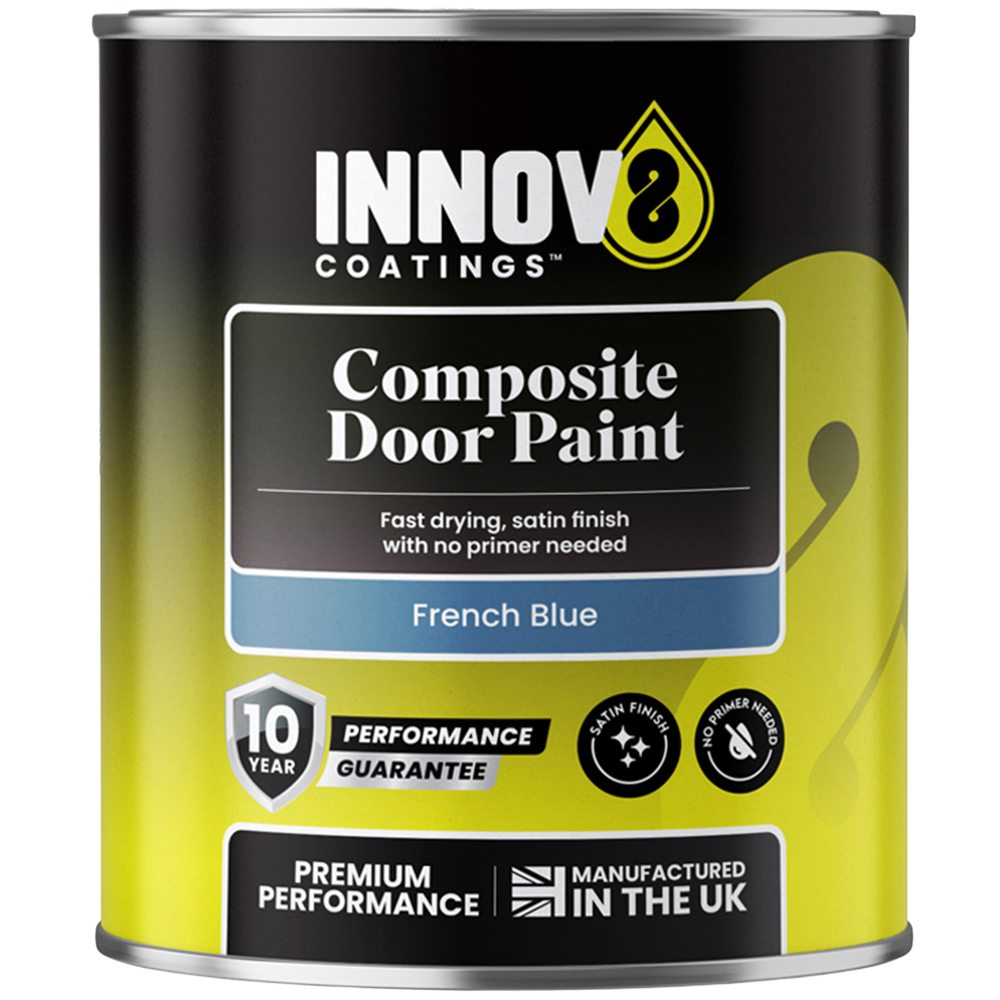 Innov8 Coatings Composite Door Paint 750ml French Blue Image 2