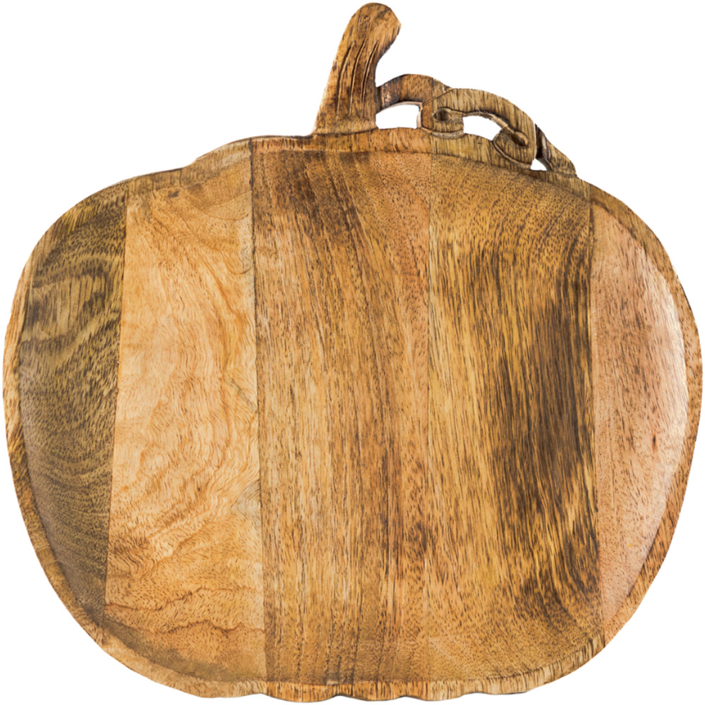 Garden Mile Wooden Large Pumpkin Tray Image 1