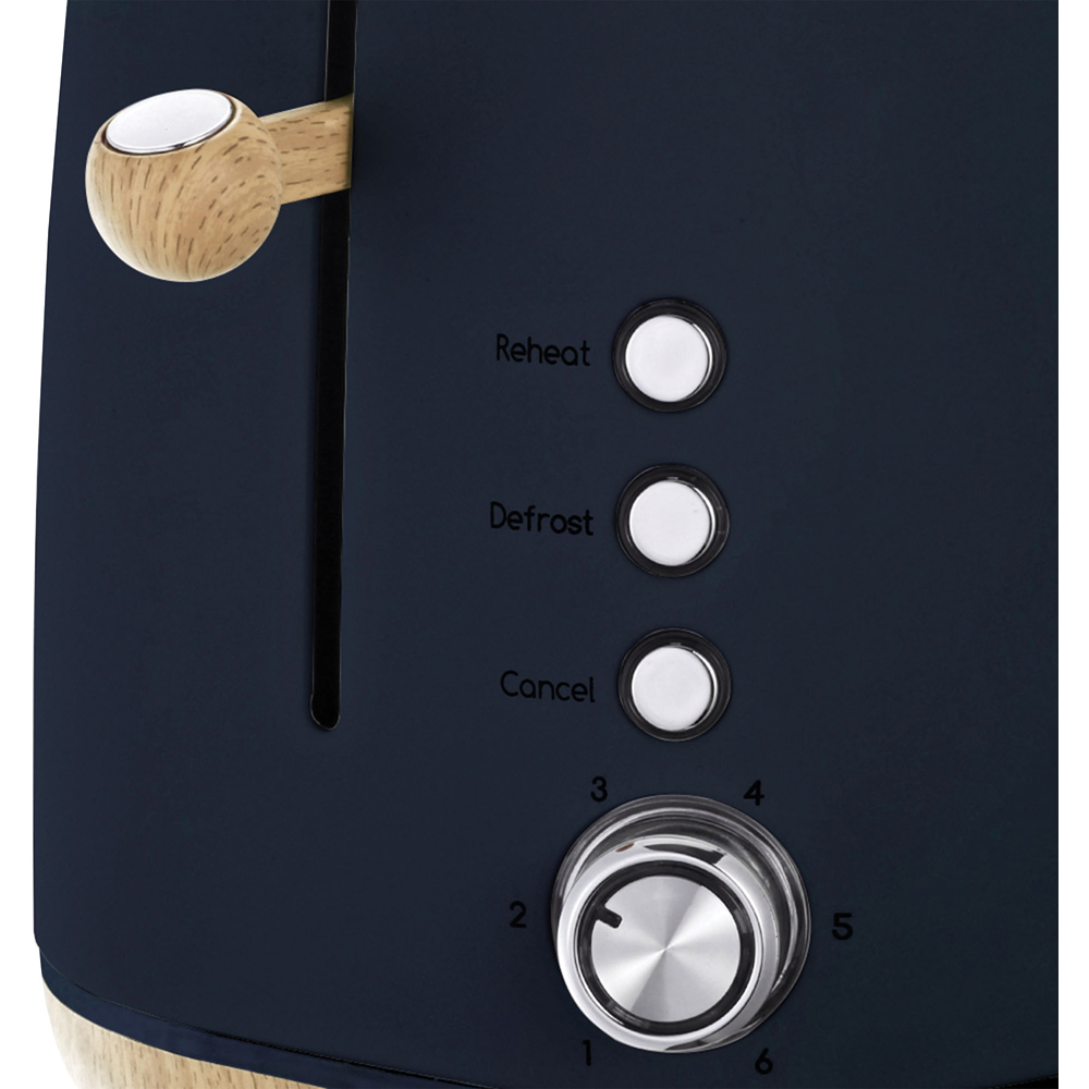 Statesman SKT05090NB Navy Blue Scandi Design 2 Slice Toaster 900W Image 6