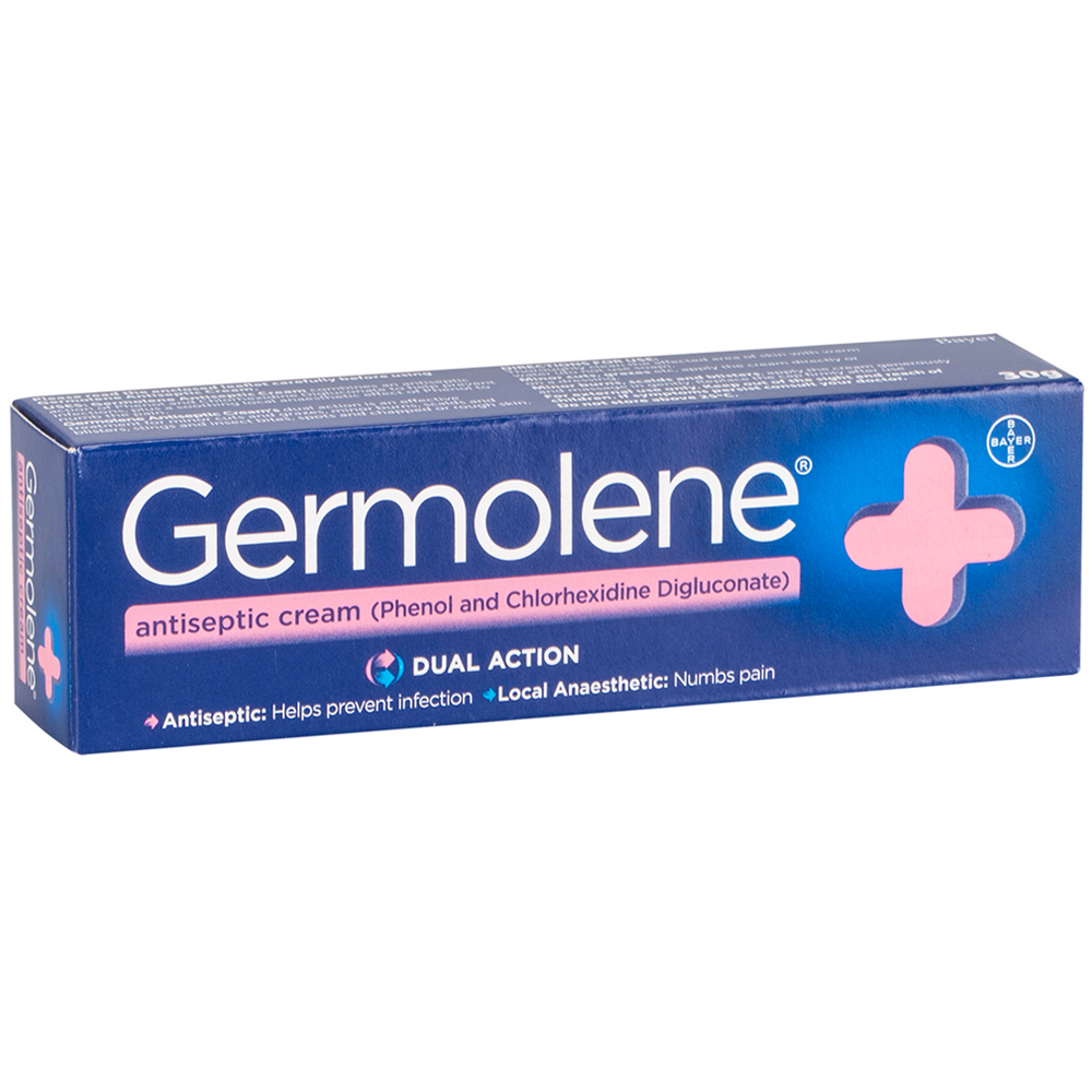 Germolene Dual Action Antiseptic Cream 30g Image 1