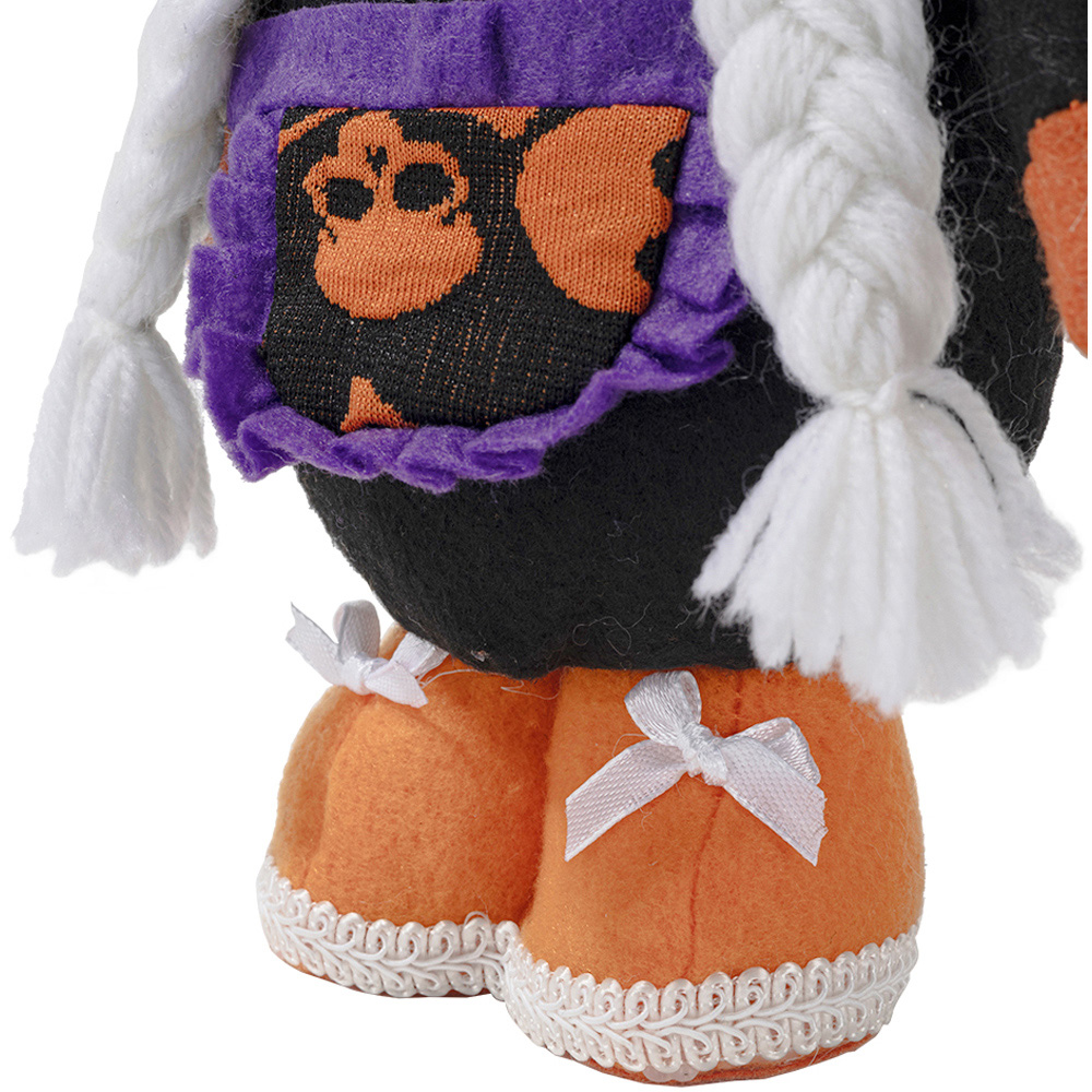 Living and Home Halloween Black and Purple Faceless Gnome Decor 2 Pack Image 3