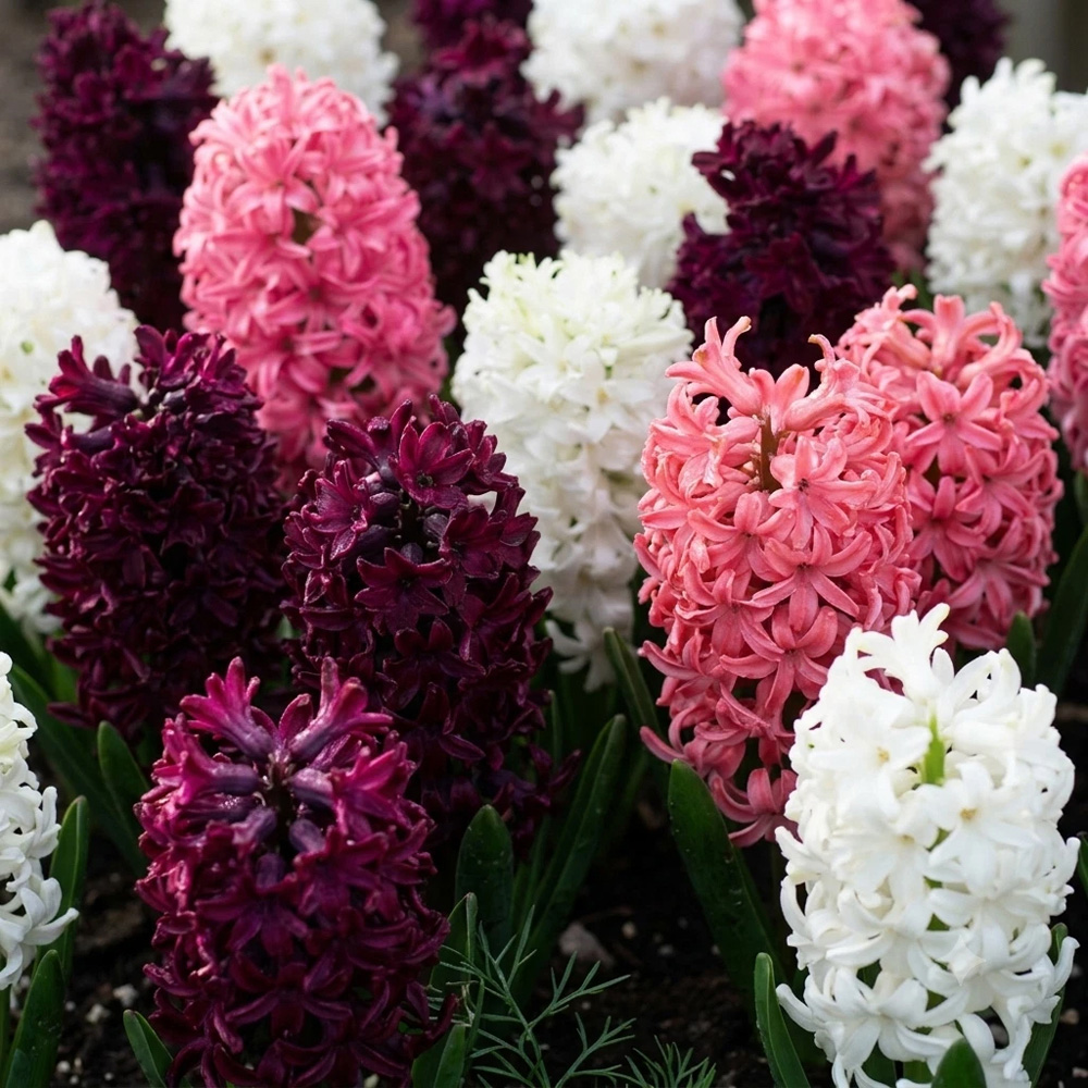 Thompson and Morgan Hyacinth Pretty in Pink Autumn Planting Bulb 16 Pack Image 2