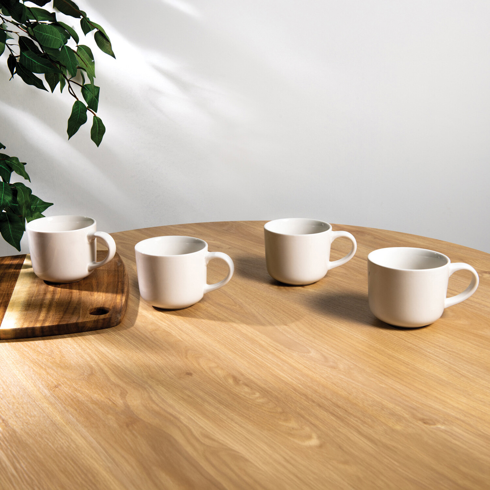 Pack of 4 Lumi Mugs White Image 2