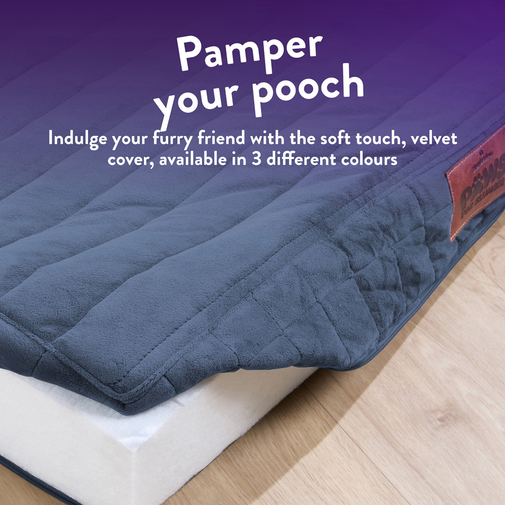 Slumberdown Large Navy Orthopaedic Pet Bed Image 6