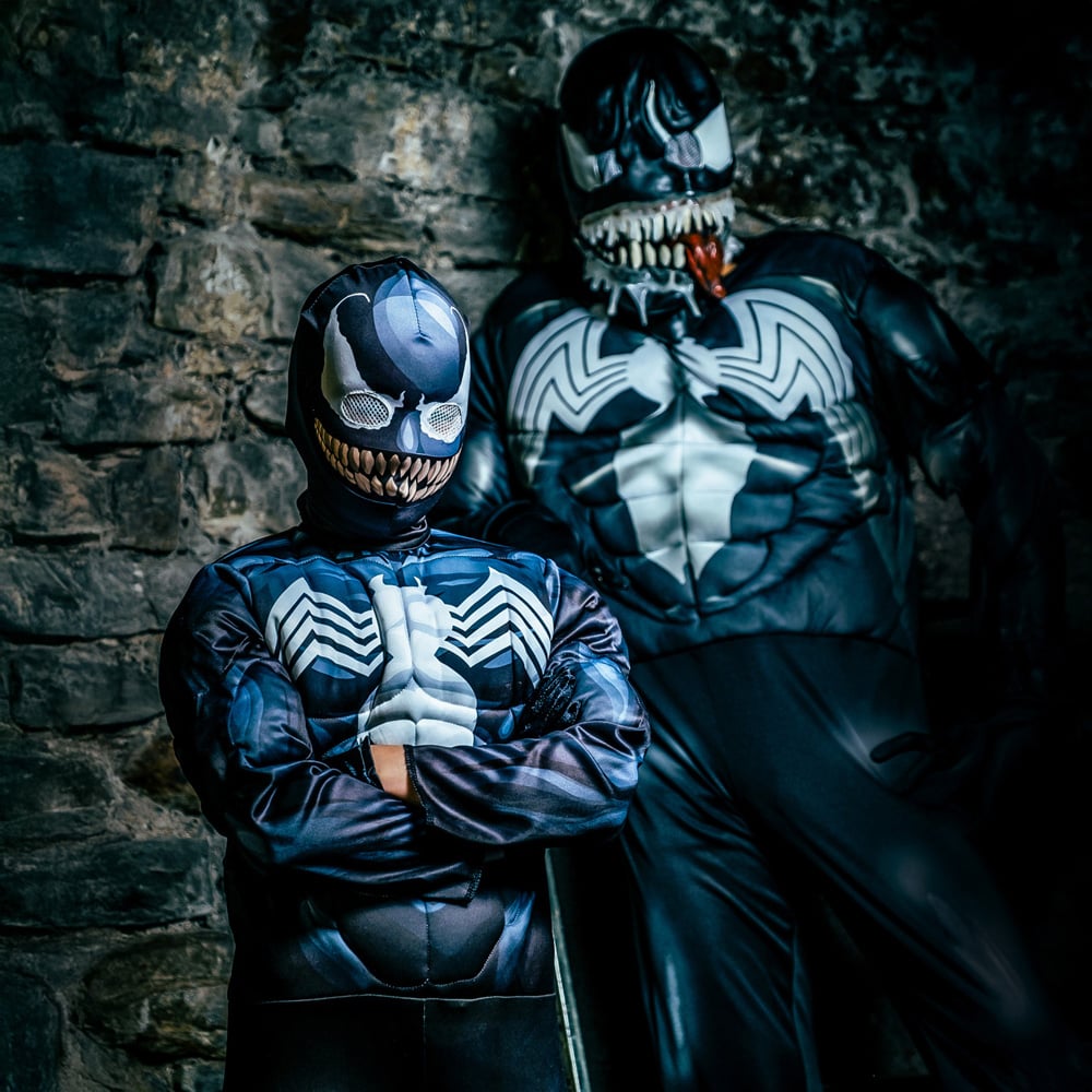 Marvel Venom 3D Muscle Halloween Costume 5 to 6 Years Image 6