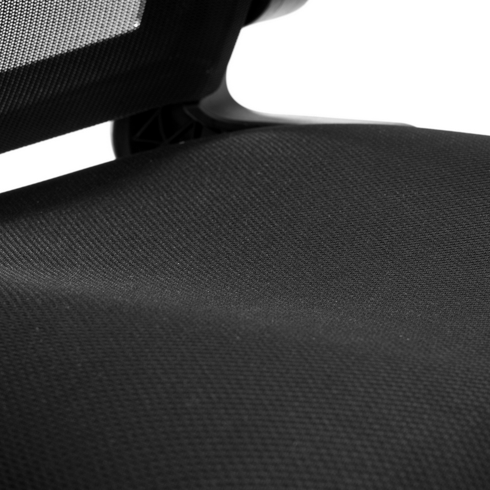 Julian Bowen Imola Black Mesh Swivel Office Chair Image 6
