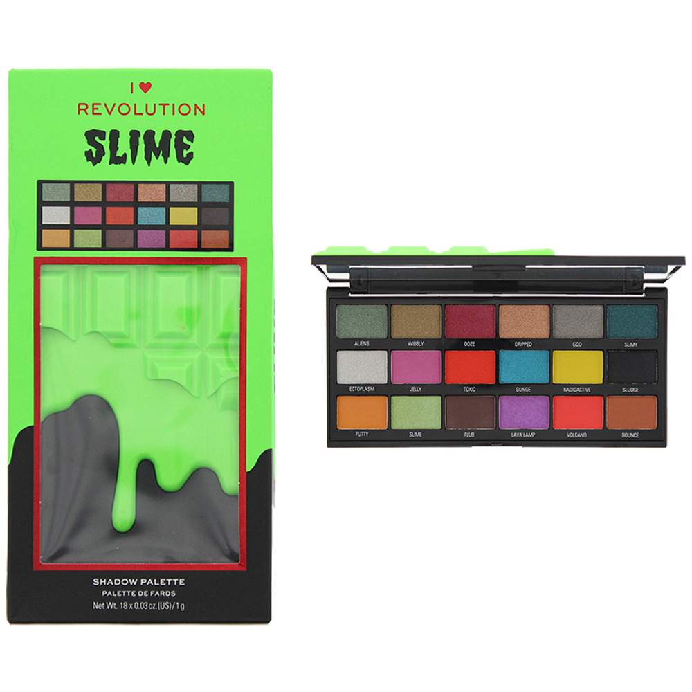 Revolution I Heart Revolution Slime Eye Shadow Palette 18 x 1g Image 2