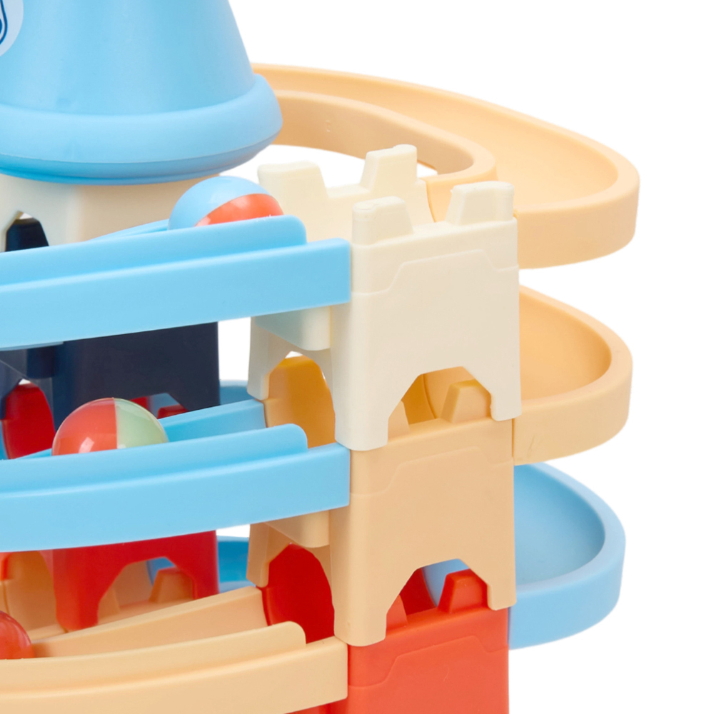 H&O Direct Kids Rocket Theme Marble Run Construction Toy Image 4