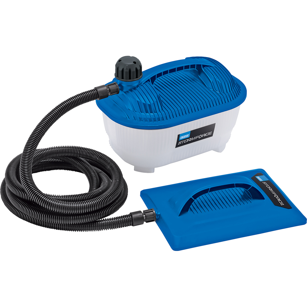 Draper Storm Force Blue Wallpaper Steamer 2000W Image 1