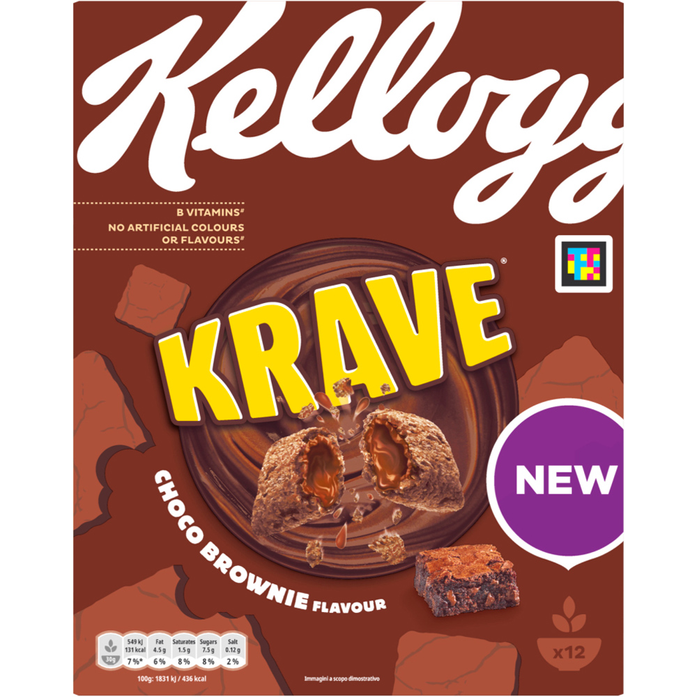 Krave Choco Brownie Flavour 375g Image 1