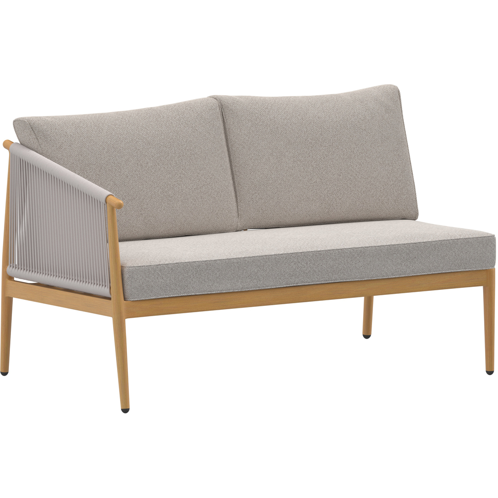 Charles Bentley Almada 5 Seater Rope Weave Garden Corner Lounge Set Image 3