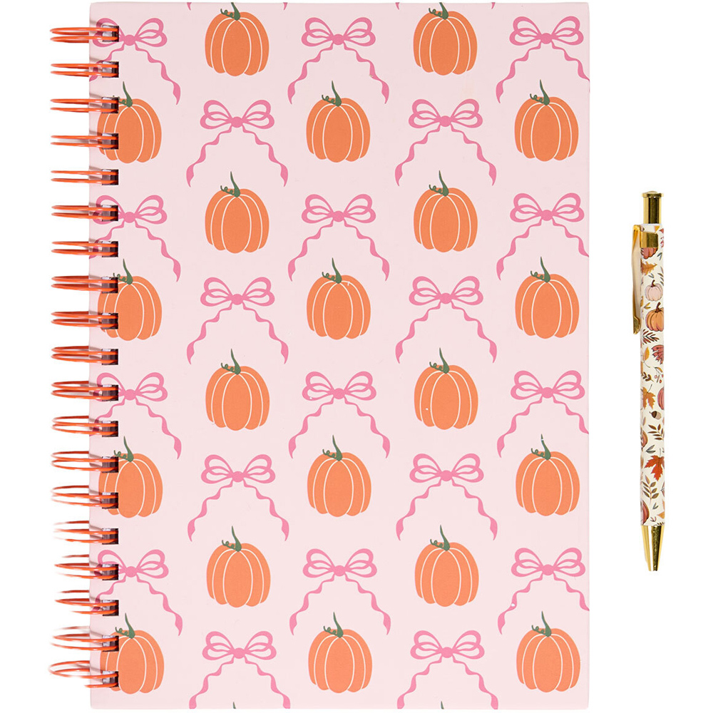 B5 Pink Pumpkin Notebook Set Pink Image 2