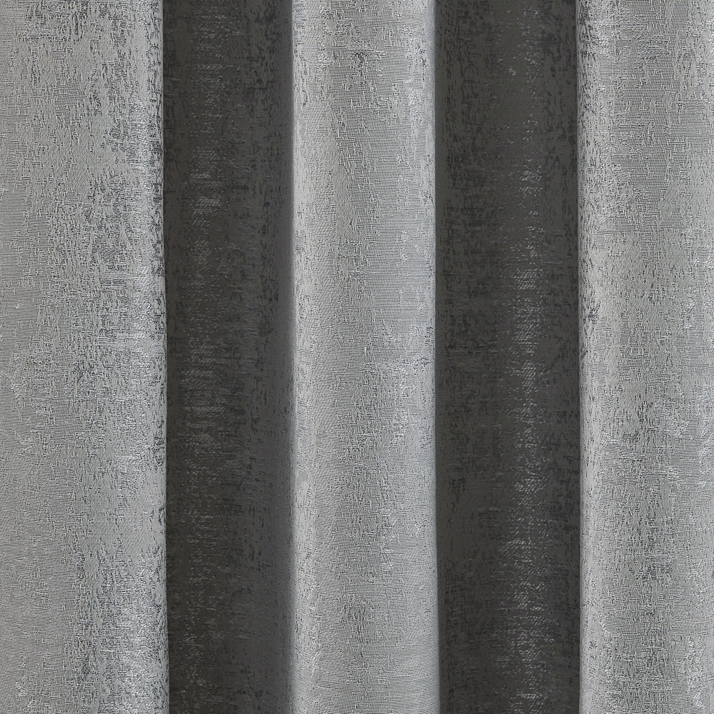 Helena Springfield Roma Lined Silver Eyelet Curtains 228 x 183cm Image 3