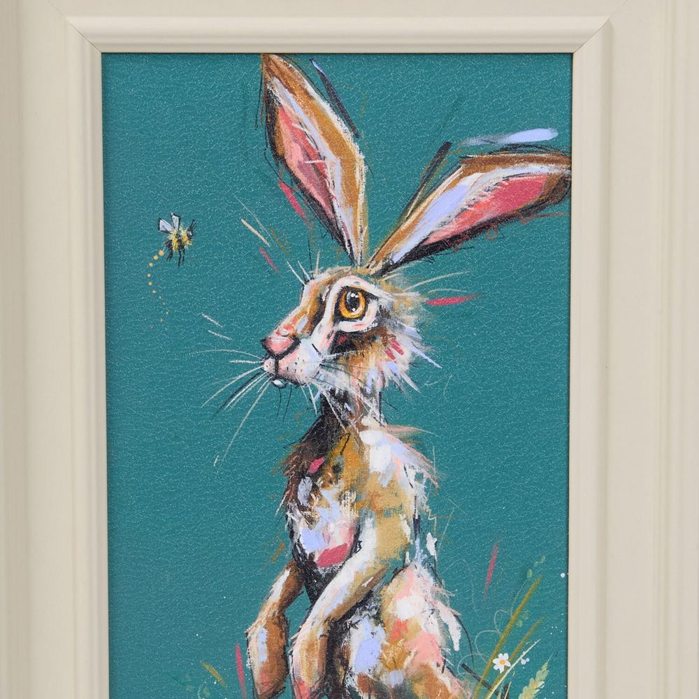 Barley and Rye Rabbit Framed Print Image 4