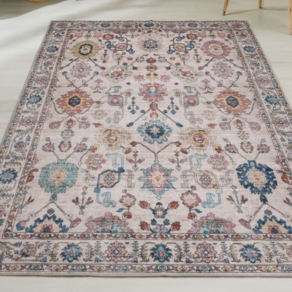 Homemaker Roma Ivory Traditional Flat Rug 160 x 230cm Image 1