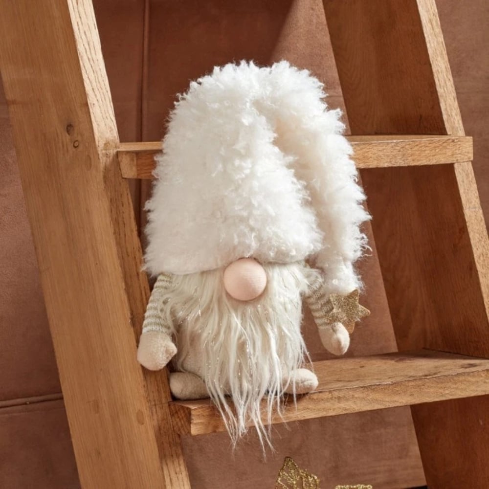 Marco Paul Plush Supersoft Snowgonk Christmas Decoration 28cm Image 2