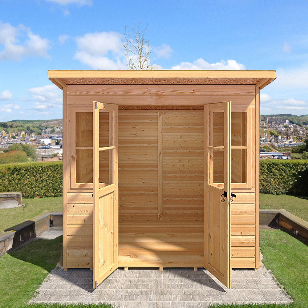 Shire Haddon 7 x 5ft Pent Garden Summerhouse Image 6