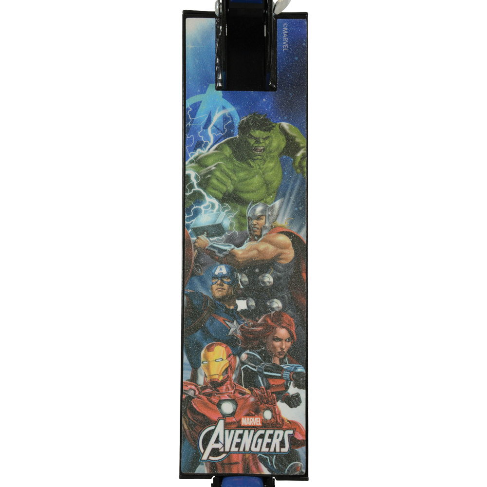 Avengers Foldable Height Adjustable Kids Inline Scooter with Light Up Wheels Image 5