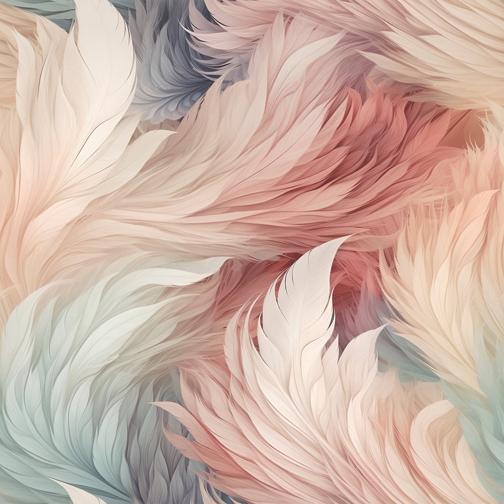 Muriva Plumes Multi Wallpaper Image 1