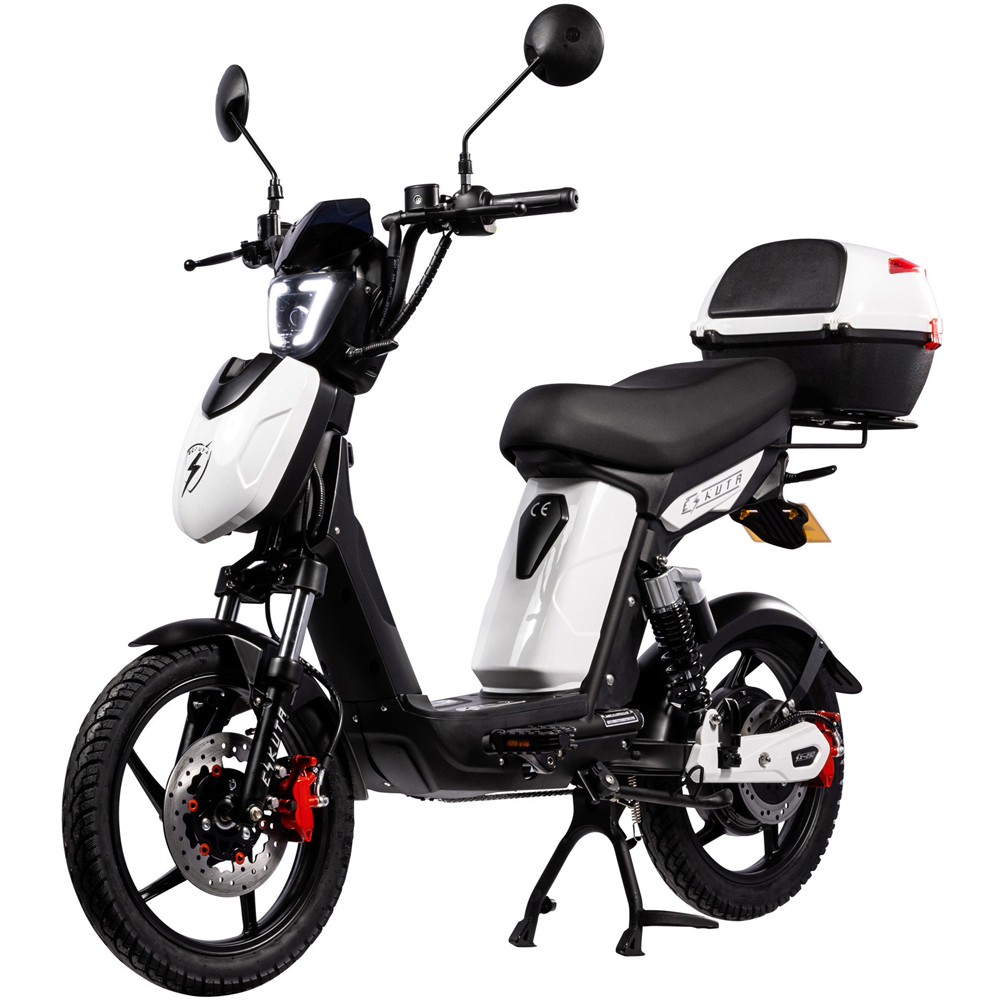Eskuta SX-250 Voyager Gloss White Electric Bike 48V Image 1