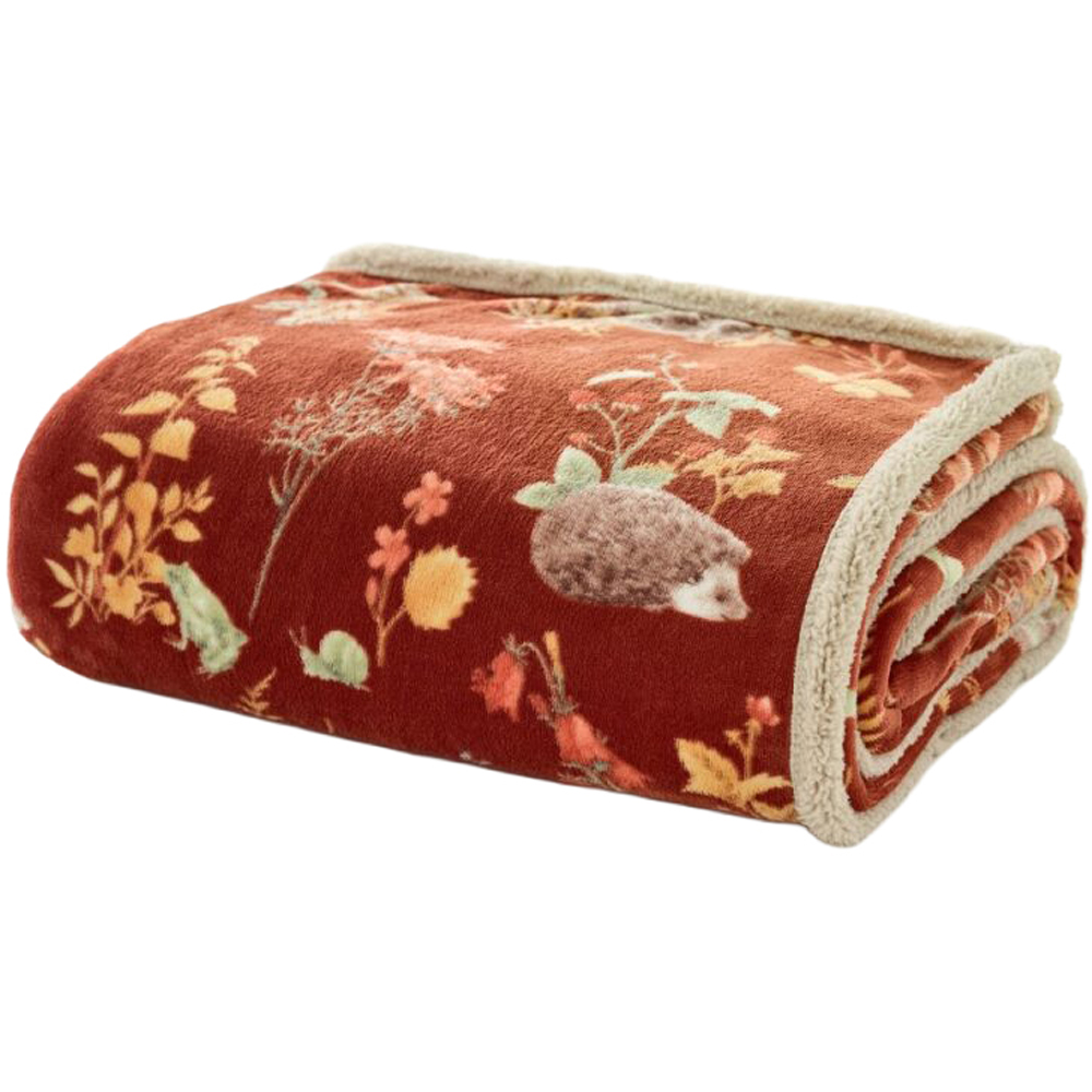 Deyongs Rust Autumnal Woodland Throw 130 x 170cm Image 1