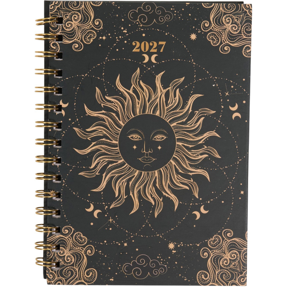 2027 Foiled Astrological Sprial Diary Image 2