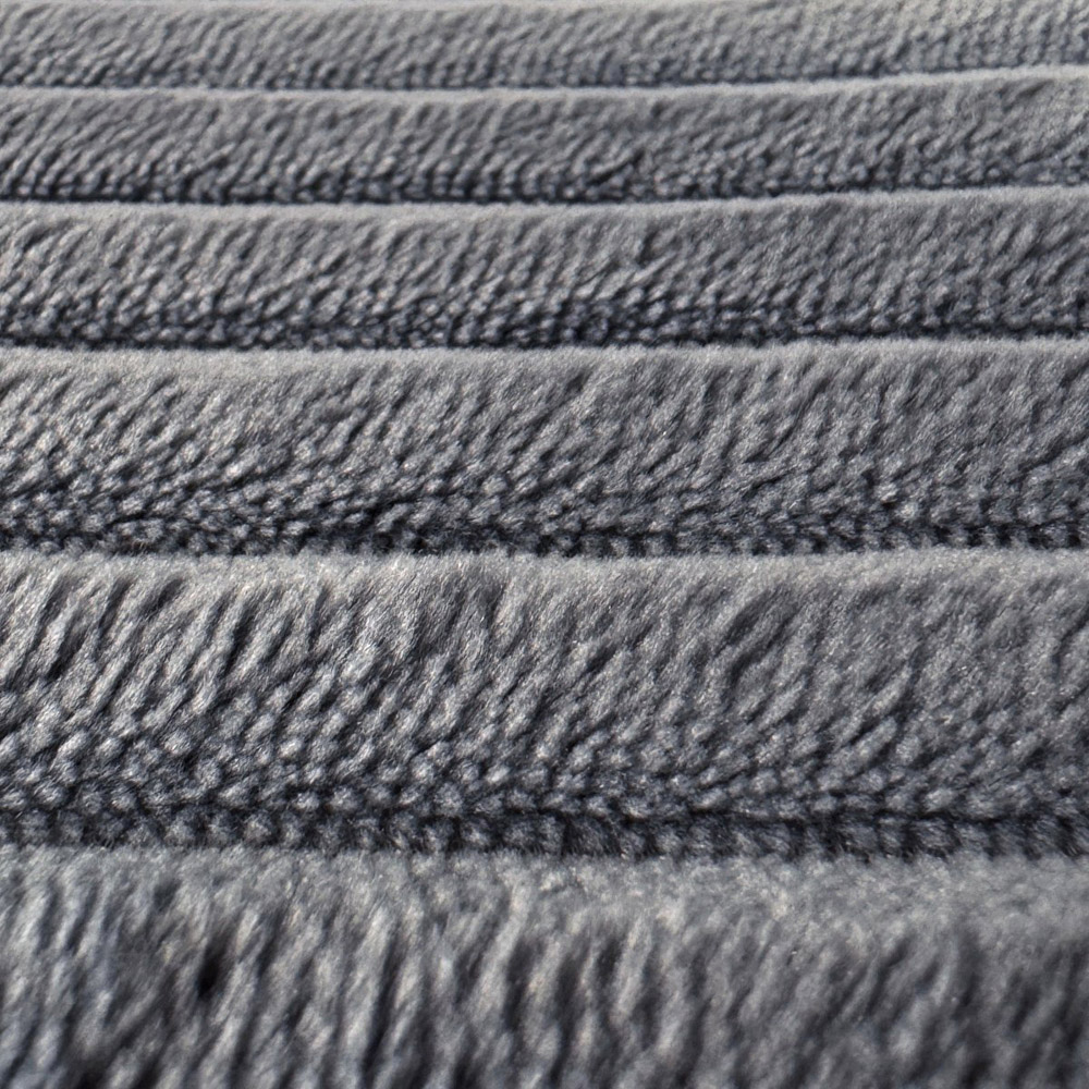 Allure Bath Fashions Dark Grey Memory Foam Bath Mat 40 x 60cm Image 3