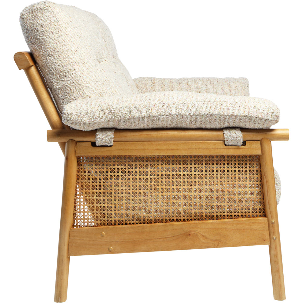 Desser Mindi 2 Seater Light Oak Natural Rattan Sutton Sofa Image 4