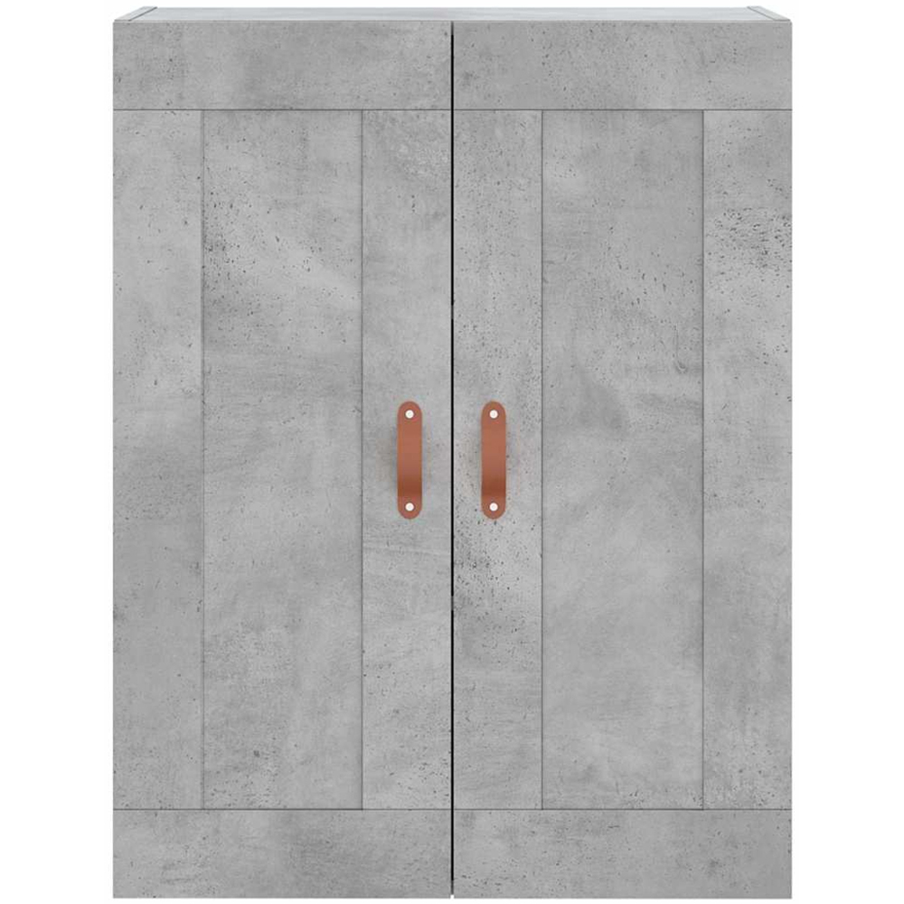 vidaXL 4 Door Concrete Grey Highboard Image 6