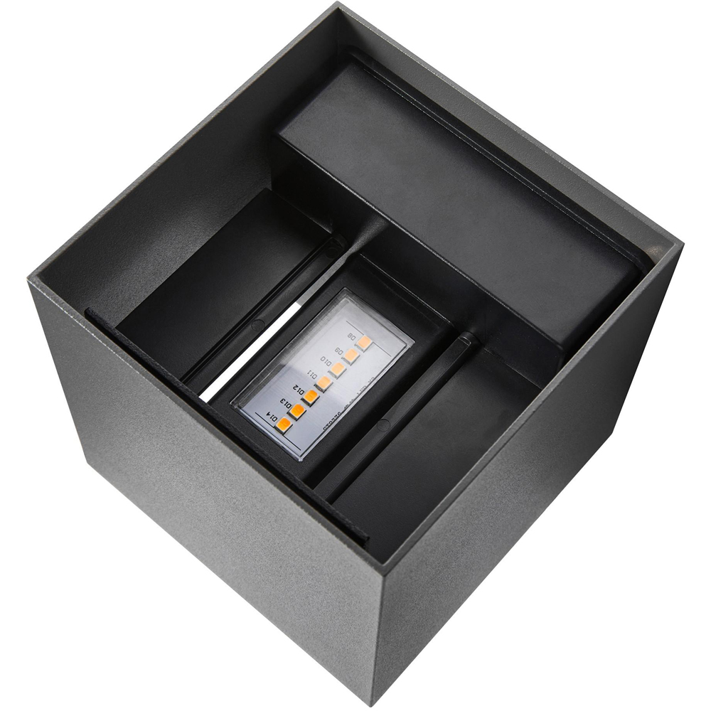 Nordlux Milda Kubi Anthracite Outdoor Wall Light Image 9