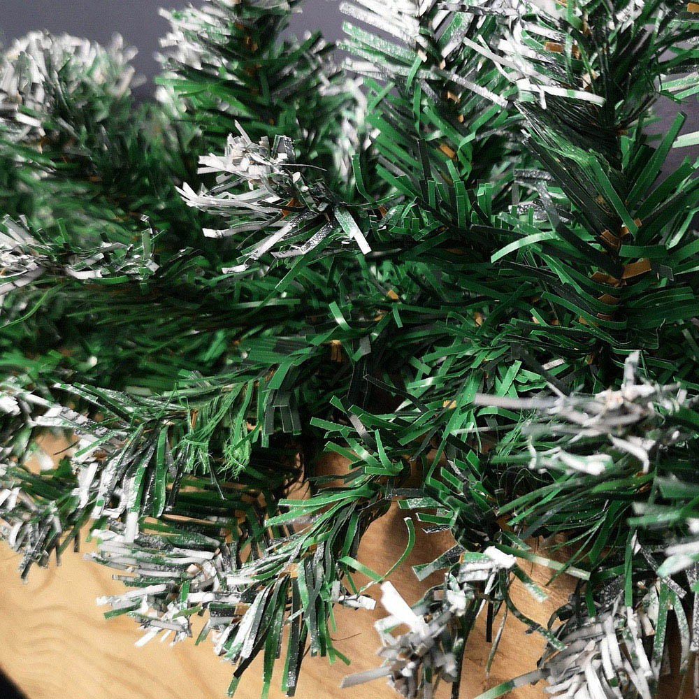 Samuel Alexander Snowy Christmas Garland Green 270cm Image 5