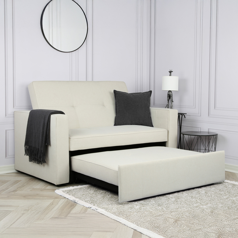 Troy Natural Double Sleeper Pull Out Sofa Bed Image 7