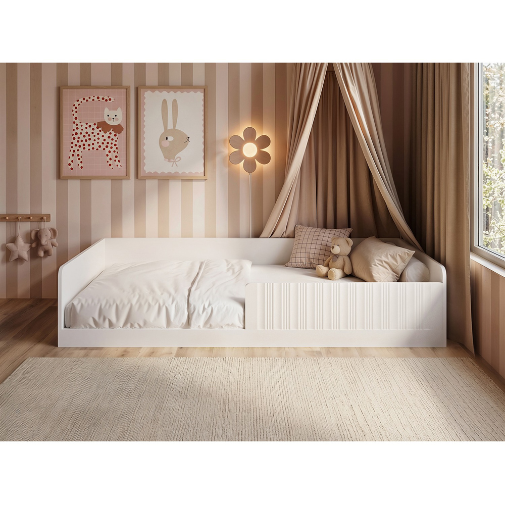 Flair Nadia Single White Montessori Bed Image 5