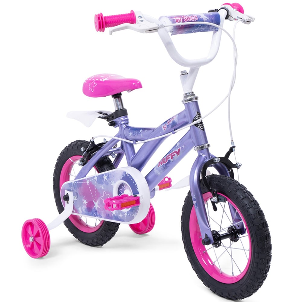 Huffy So Sweet 22250W Purple 12 inch Kids Bike Image 4
